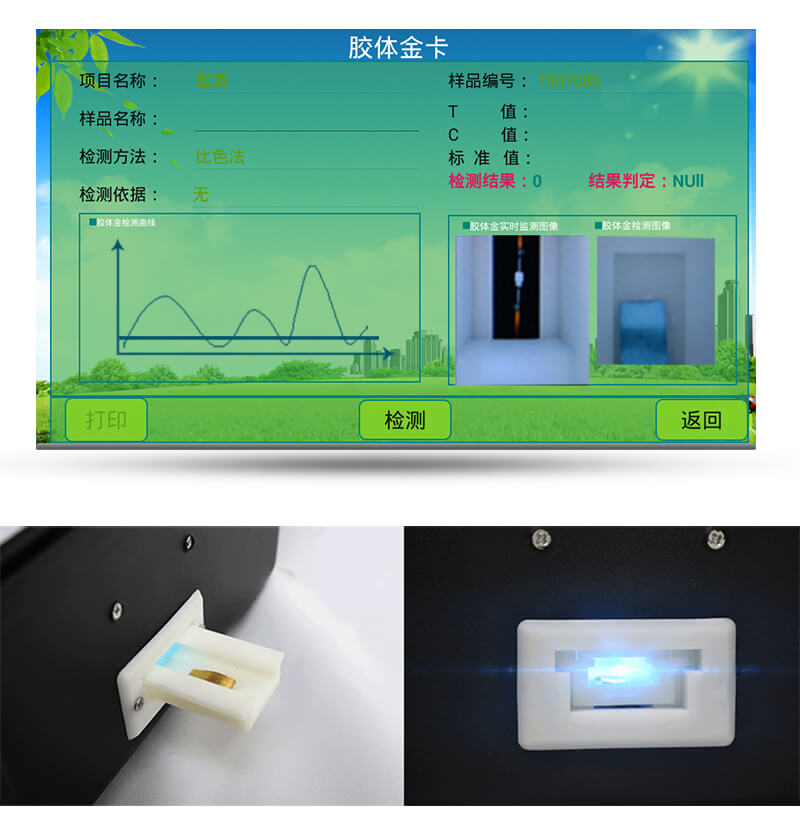 膠體金檢測模式