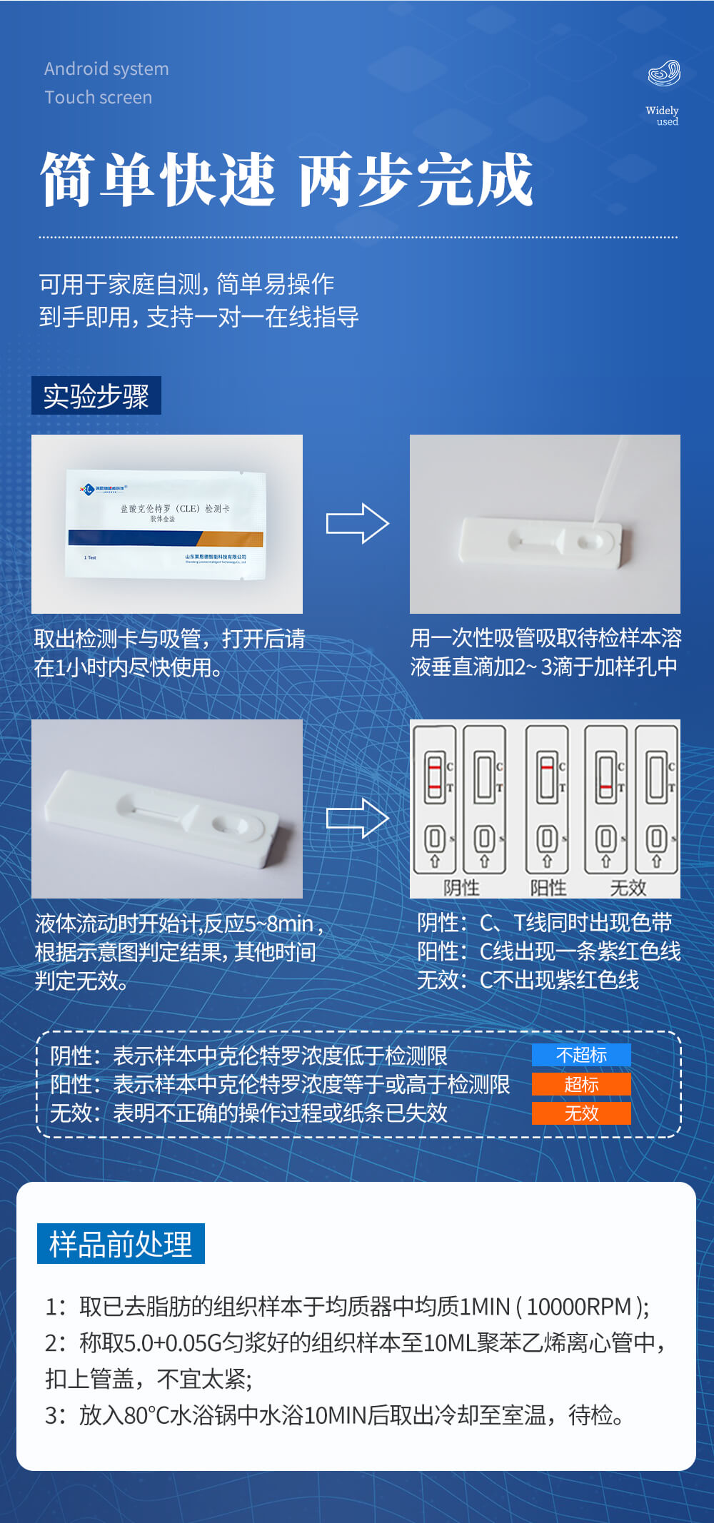 羊源性成分檢測卡檢測步驟